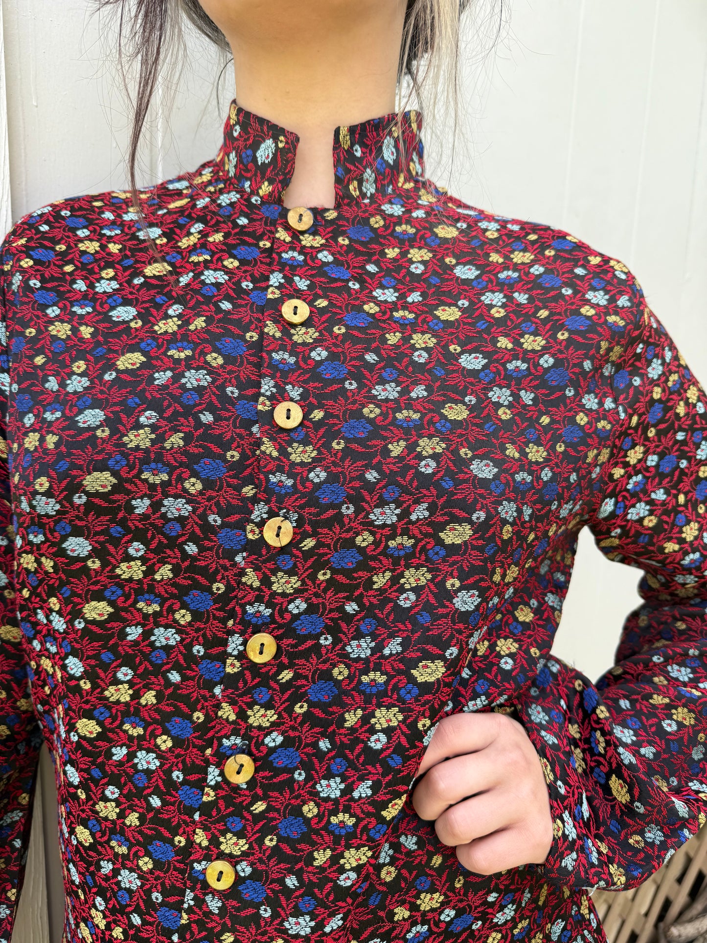 Vintage 1990’s Floral Tapestry Jacket