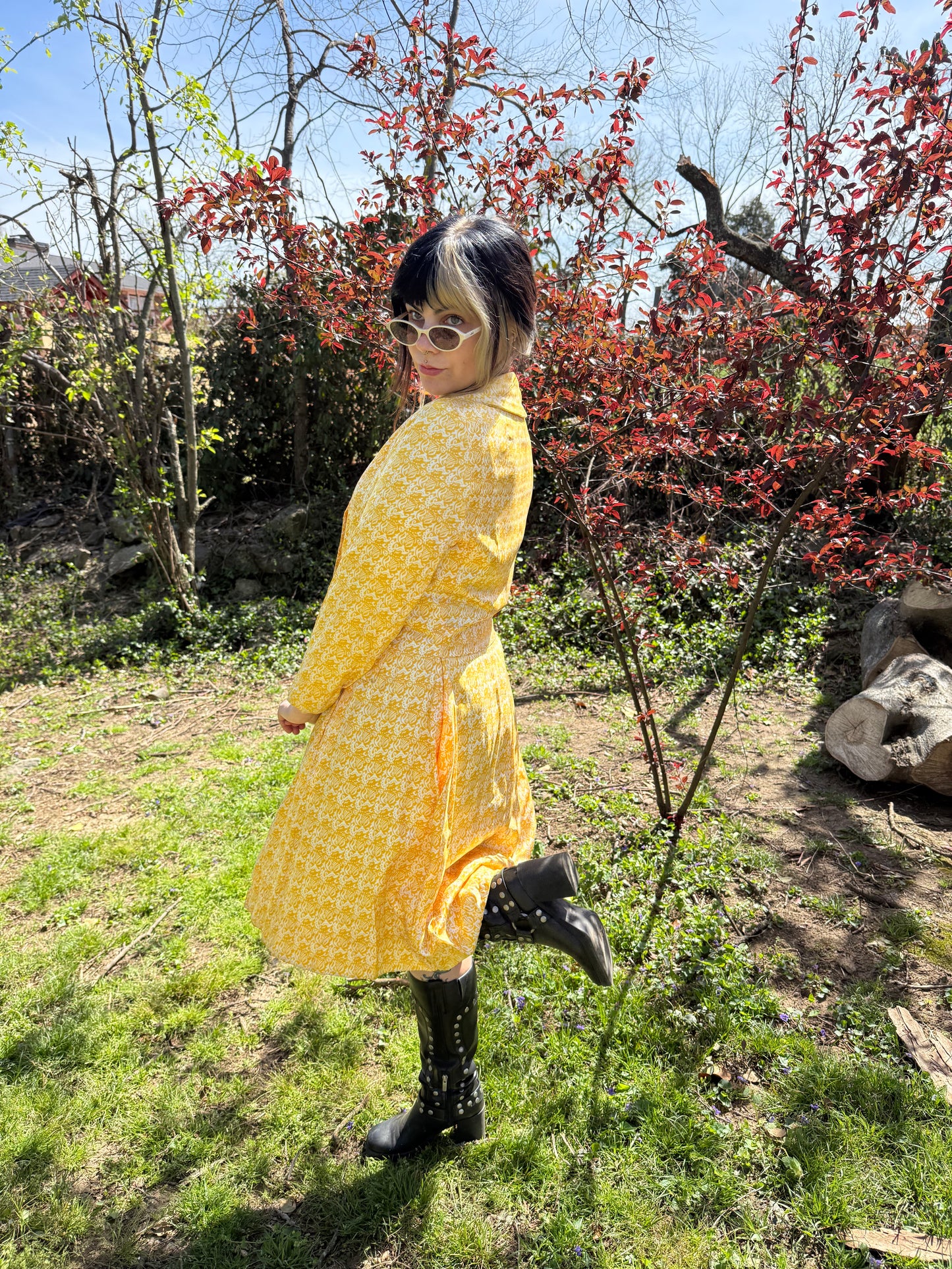Vintage 1960’s Golden Sun Coat
