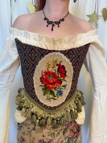 Handmade Rose Portal Corset