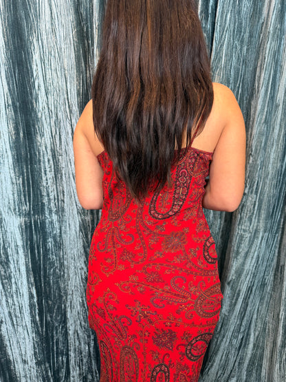 To The Nine's Paisley Dress