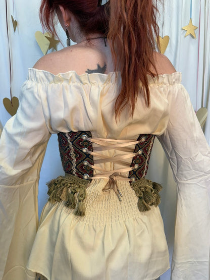 Handmade Rose Portal Corset