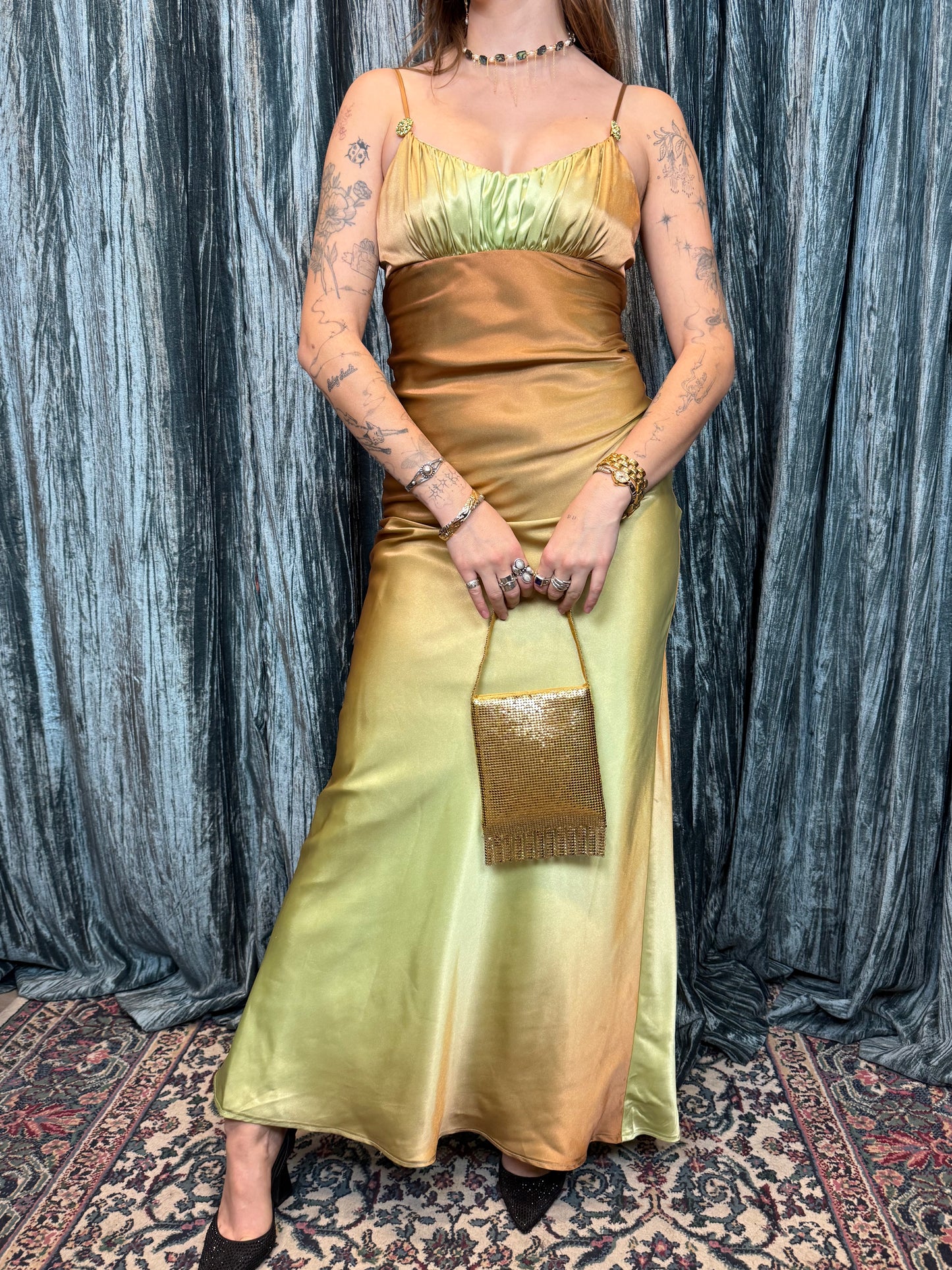 Fairy Princess Satin Formal Dress