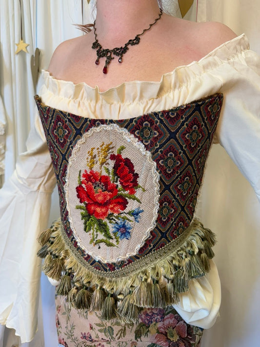 Handmade Rose Portal Corset