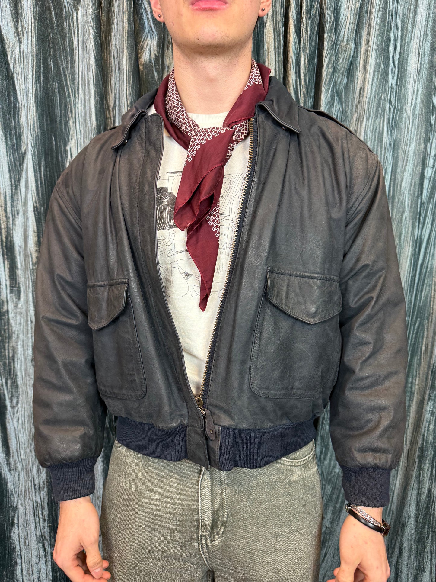 Smoke Break Leather Jacket