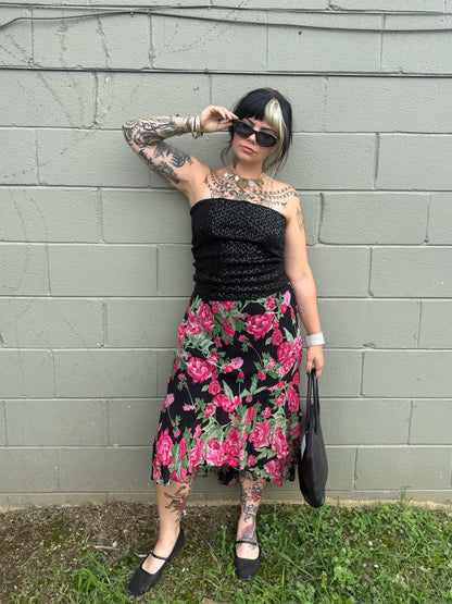 Vintage 1990's Dreamgirl Rose Fairy Skirt