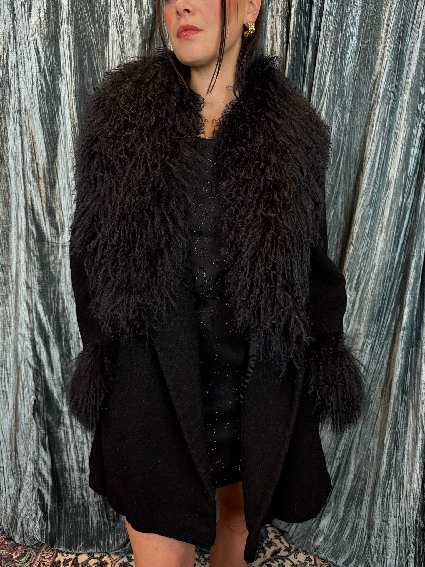 Lambswool Fur Penny Lane Coat