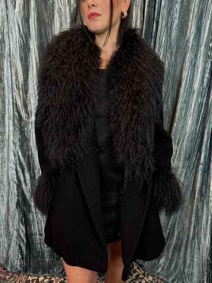 Lambswool Fur Penny Lane Coat