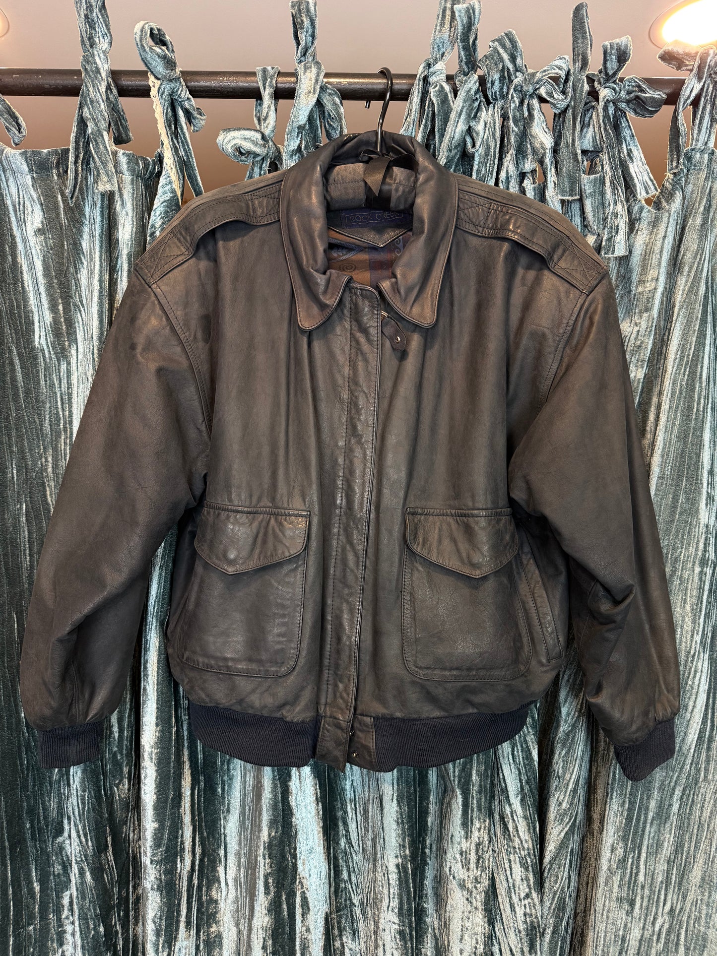 Smoke Break Leather Jacket