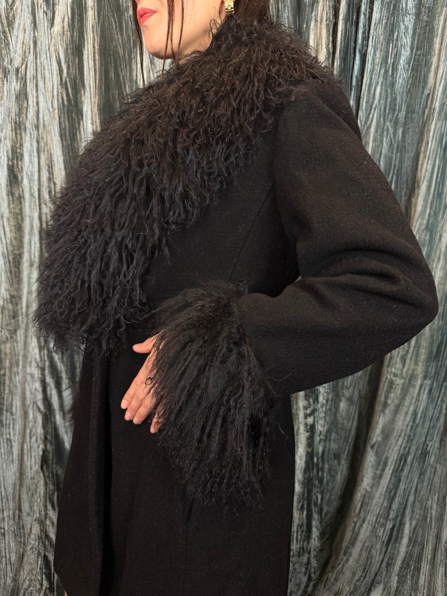 Lambswool Fur Penny Lane Coat