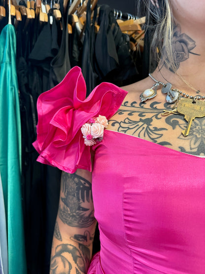 Vintage 1970’s/1980’s Party Ruffle Dress