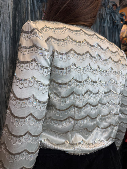 Cake Topper Beaded Bolero Jacket