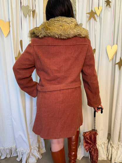 Vintage 1970's Car Coat