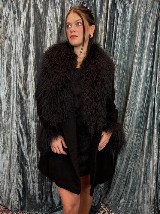 Lambswool Fur Penny Lane Coat