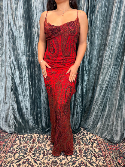 To The Nine's Paisley Dress