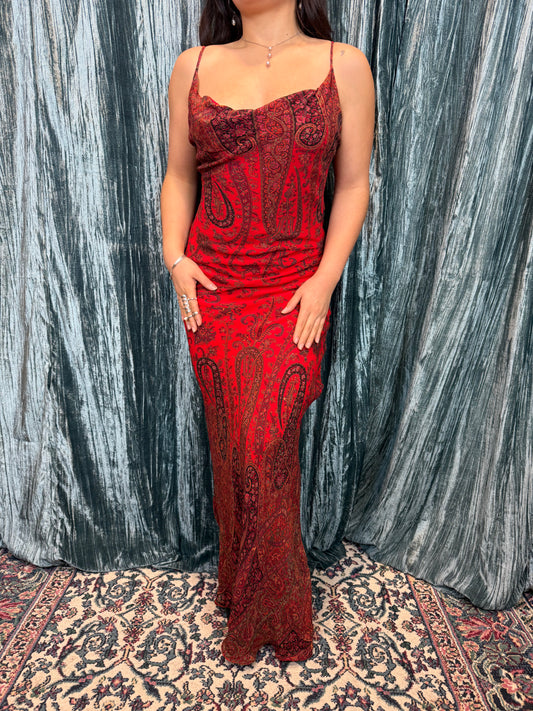 To The Nine's Paisley Dress