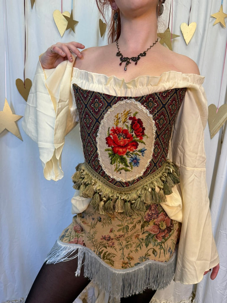 Handmade Rose Portal Corset