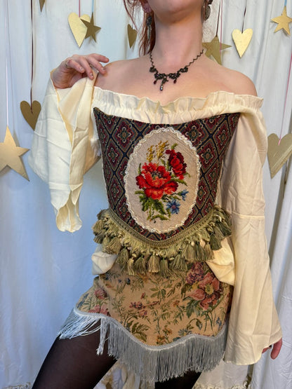 Handmade Rose Portal Corset