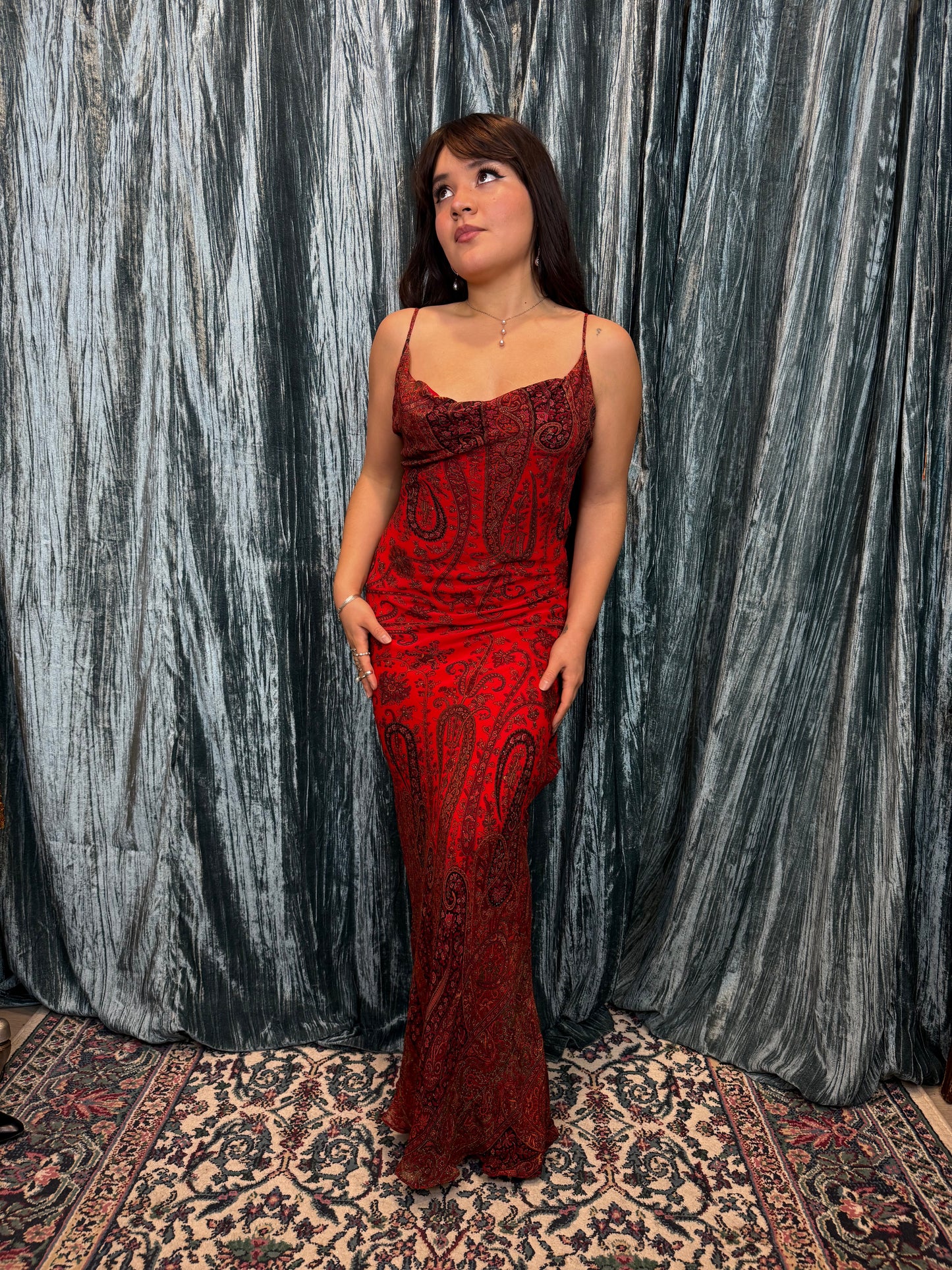 To The Nine's Paisley Dress