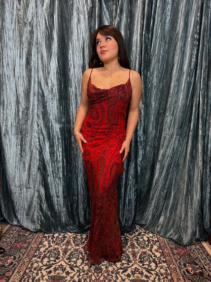 To The Nine's Paisley Dress
