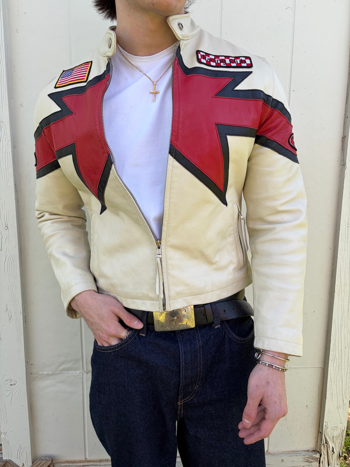 Y2K Racing Moto Jacket