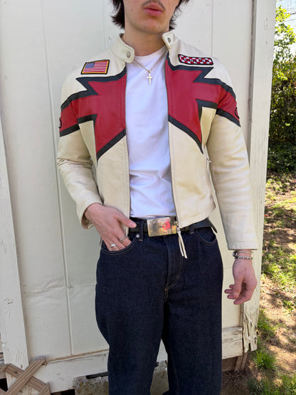 Y2K Racing Moto Jacket