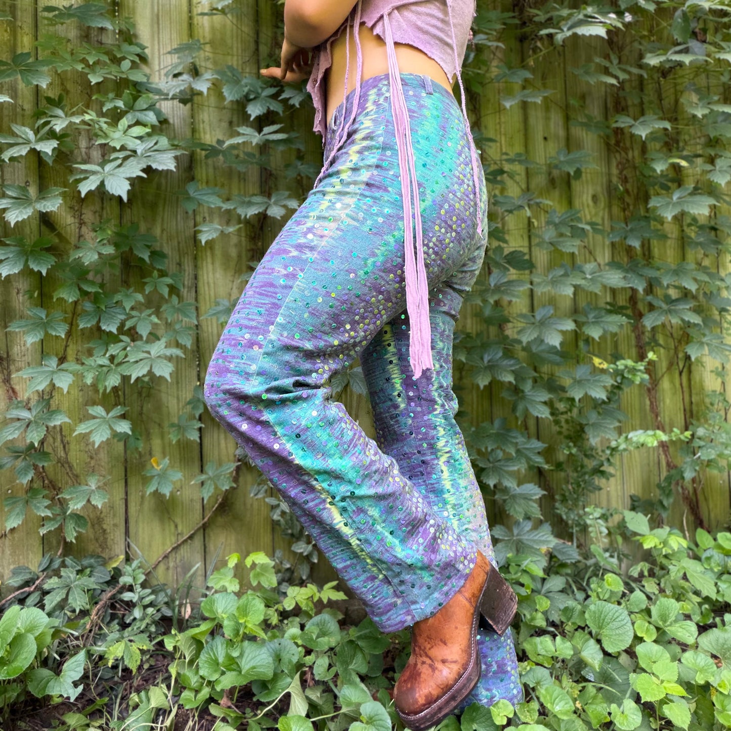 Vintage 1990’s Mermaid Sequins Disco Pant