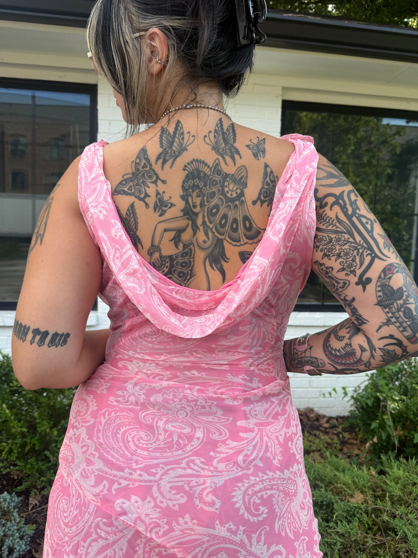 Y2K Pink Pony Dress