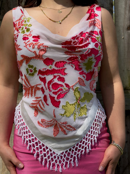 Y2K Caché Silk Top