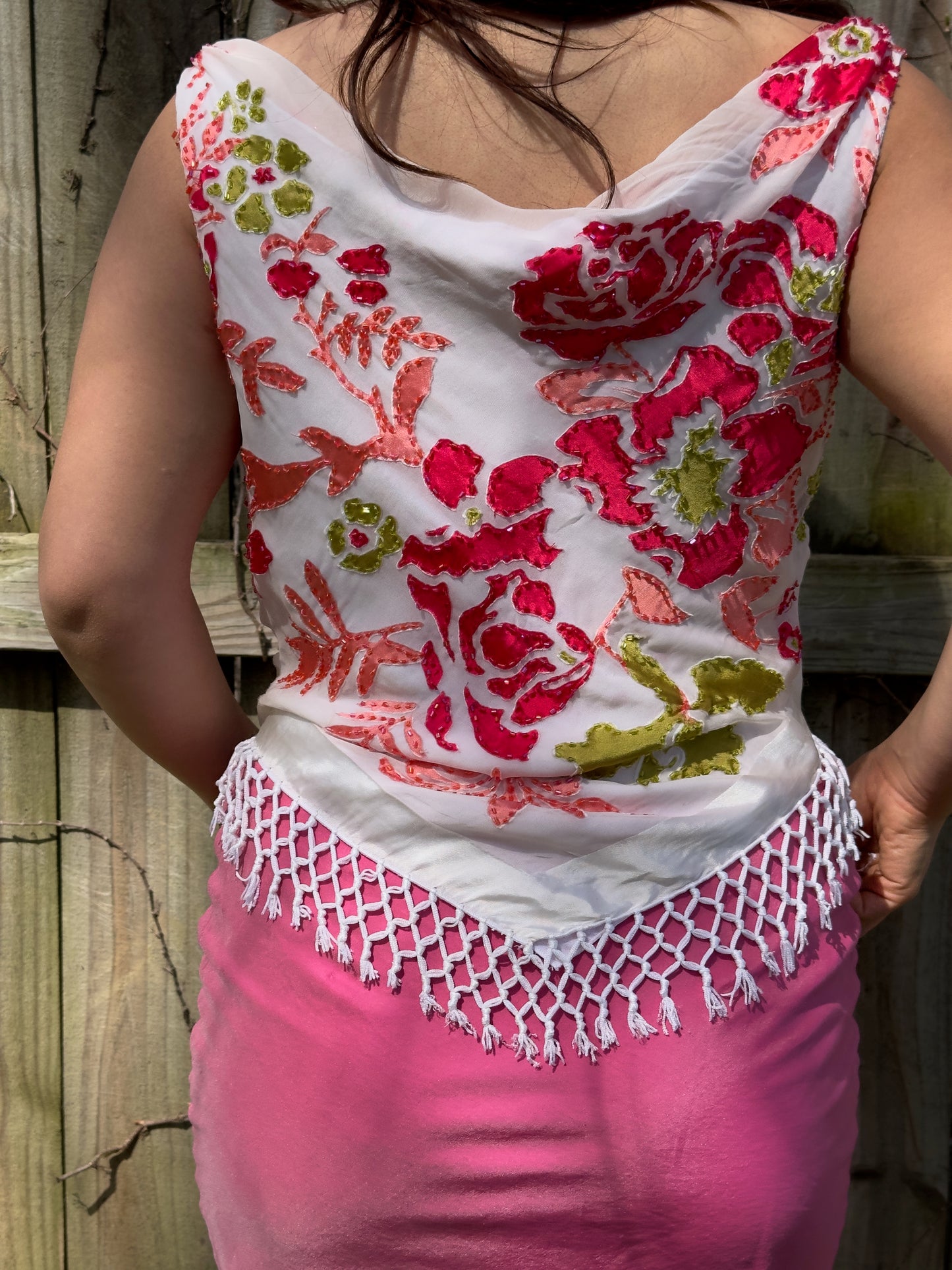 Y2K Caché Silk Top