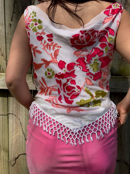 Y2K Caché Silk Top