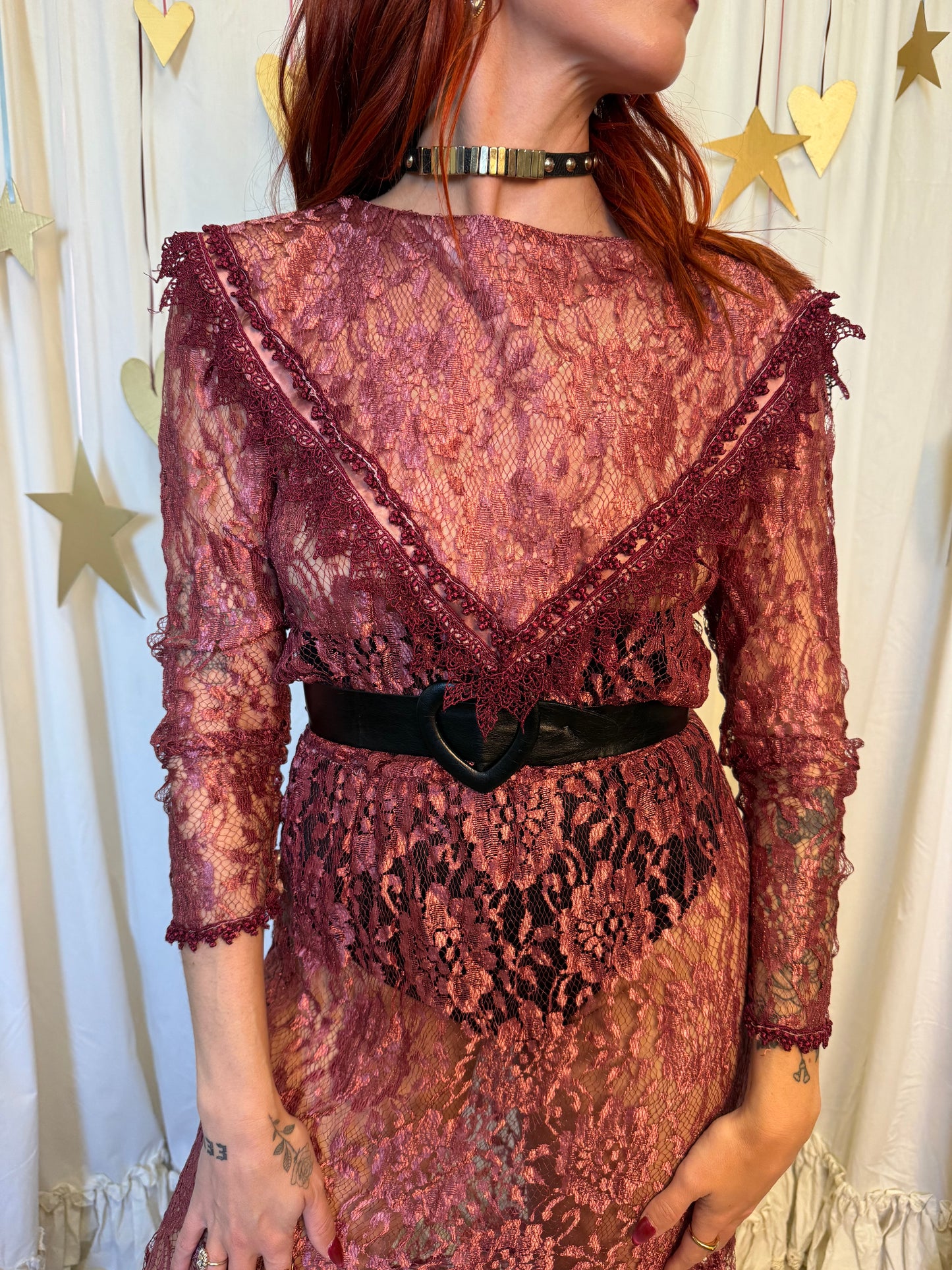 Vintage 1970’s Edwardian Revival Dress