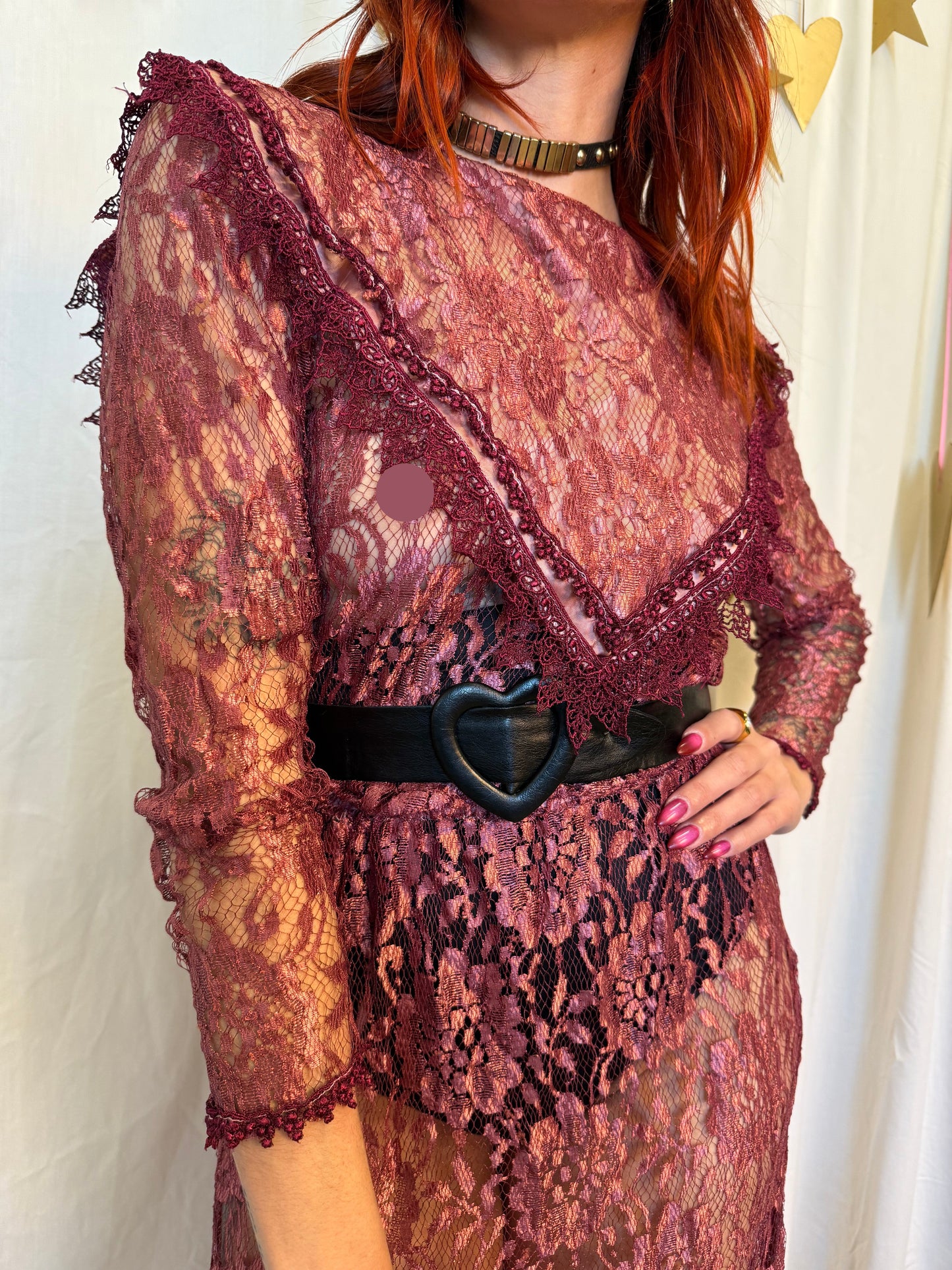 Vintage 1970’s Edwardian Revival Dress