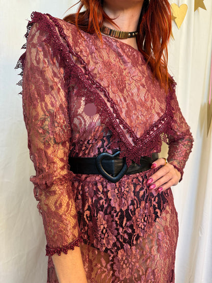 Vintage 1970’s Edwardian Revival Dress
