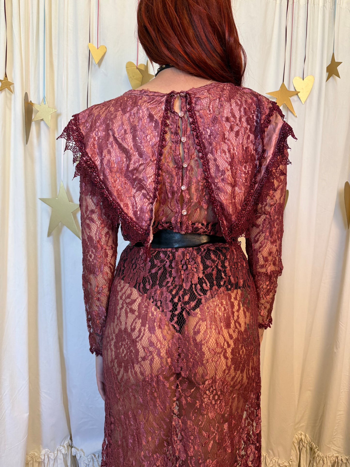 Vintage 1970’s Edwardian Revival Dress