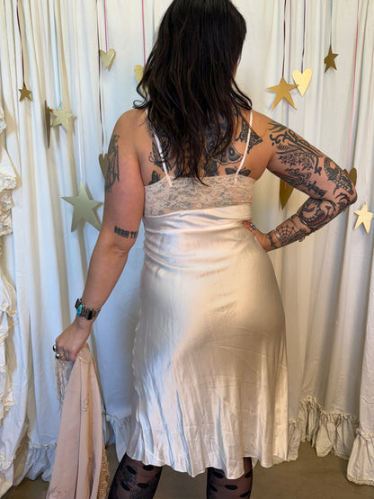 Vintage 1930's Young and Beautiful Slip Dress