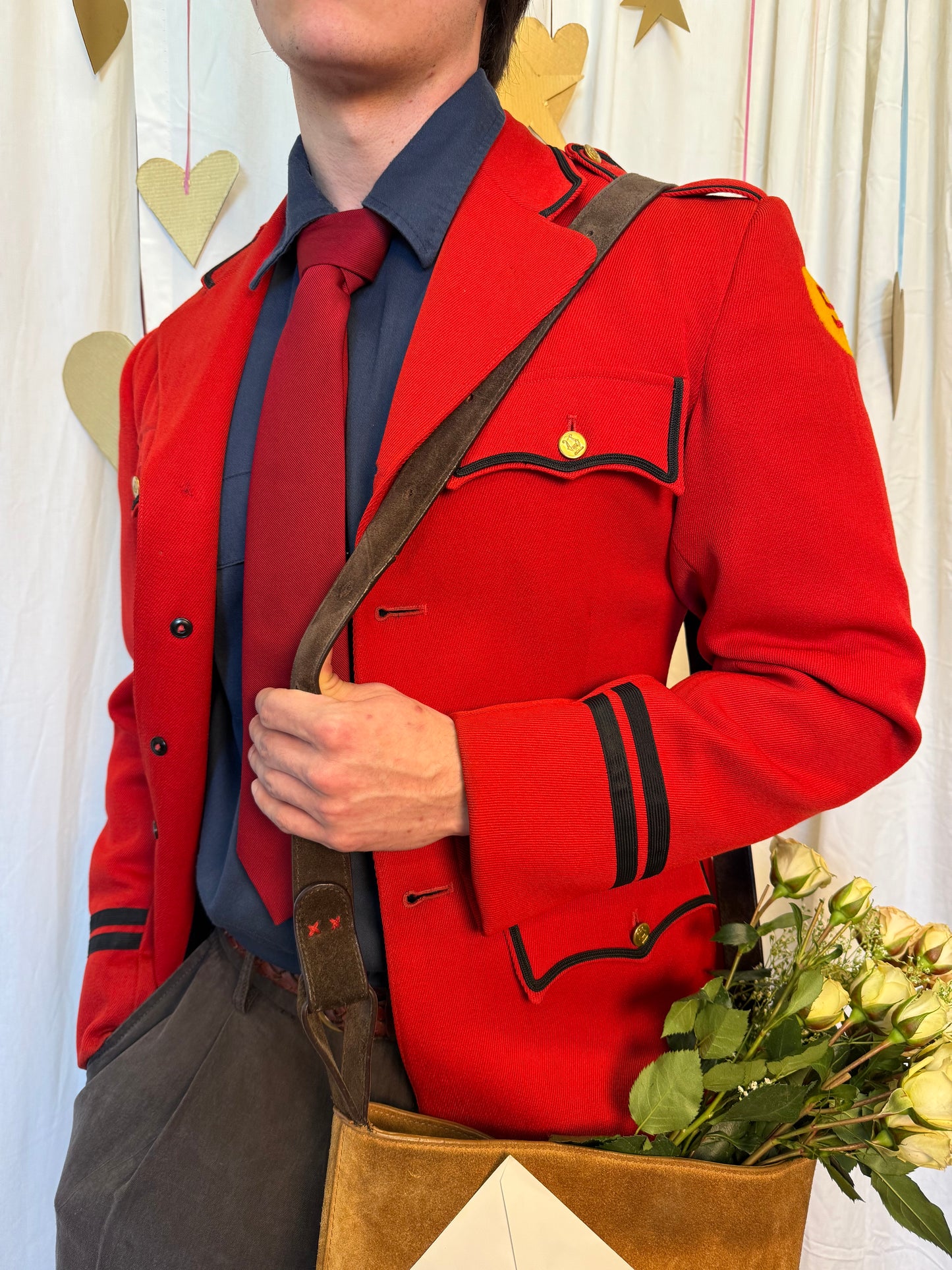 Vintage 1960's Phoenix Red Sports Coat