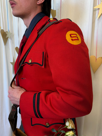 Vintage 1960's Phoenix Red Sports Coat