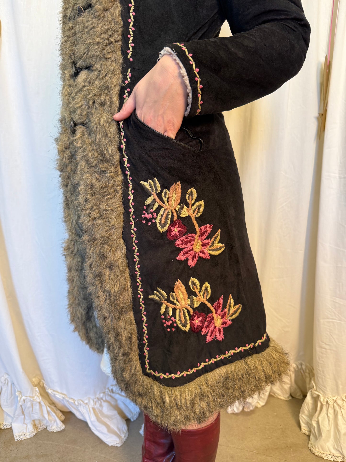 Y2K Afghan Penny Lane Coat