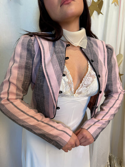 Vintage 1970's Cotton Candy Coquette Jacket