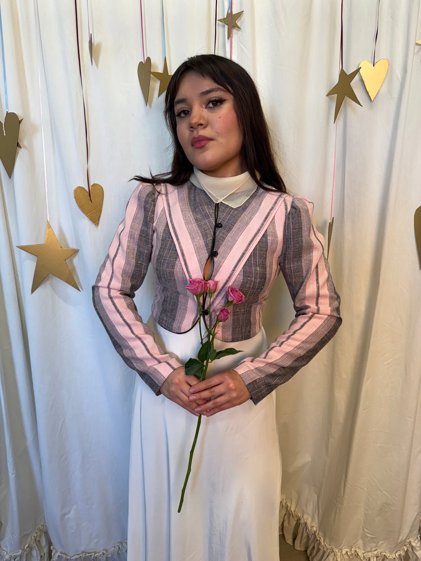 Vintage 1970's Cotton Candy Coquette Jacket