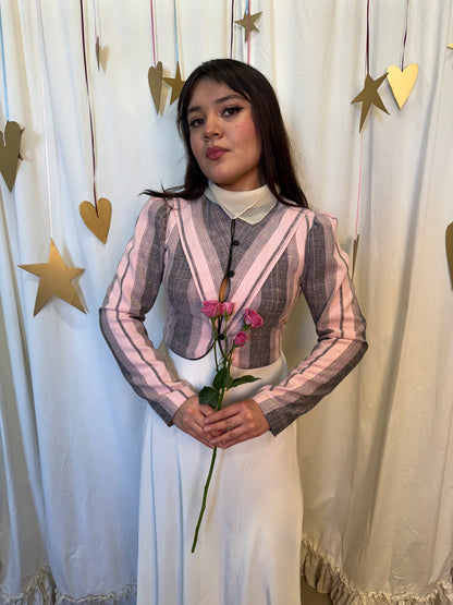 Vintage 1970's Cotton Candy Coquette Jacket