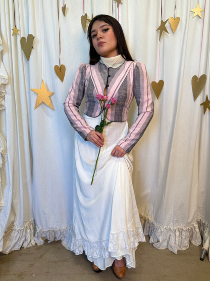 Vintage 1970's Cotton Candy Coquette Jacket