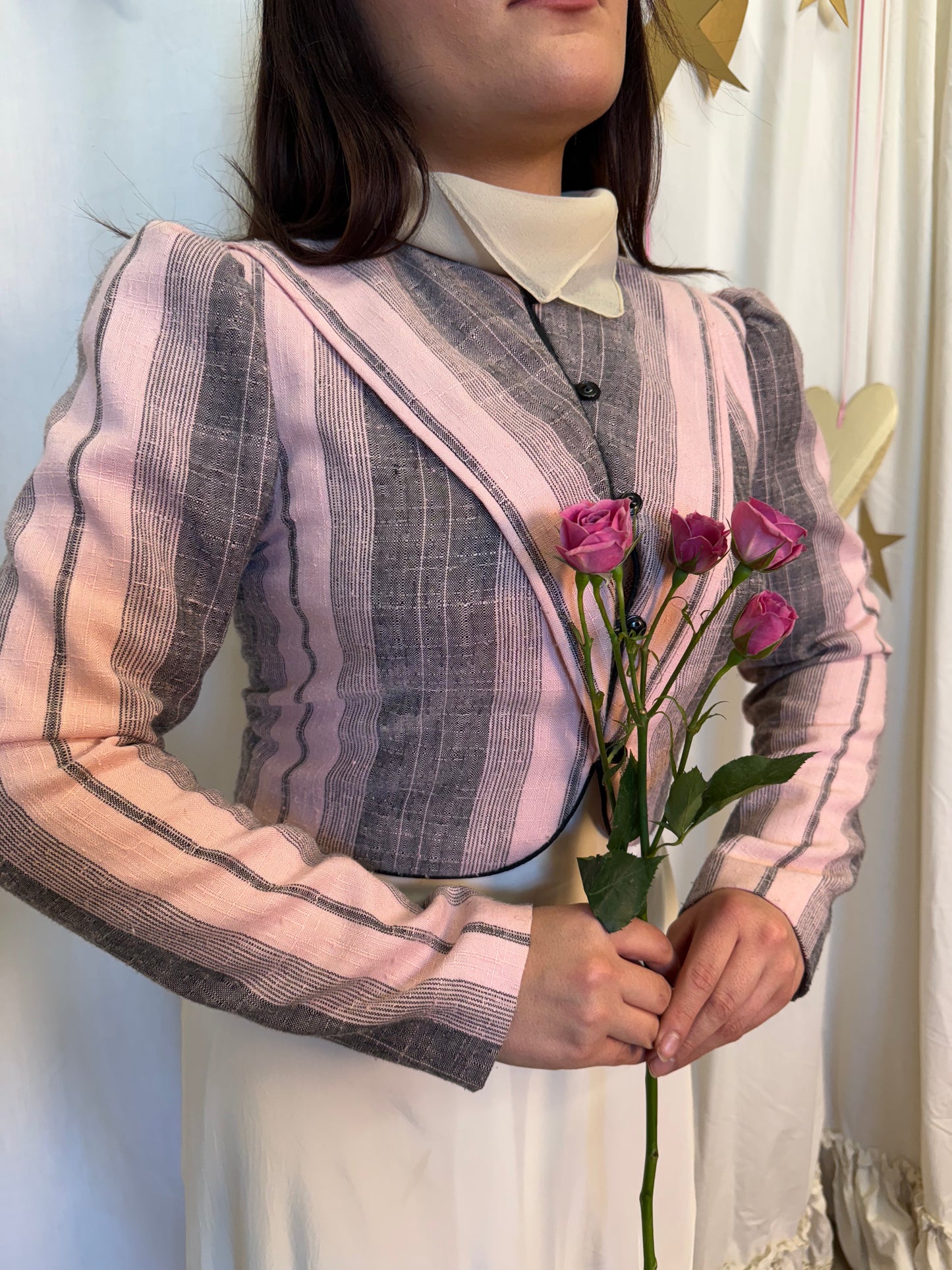 Vintage 1970's Cotton Candy Coquette Jacket