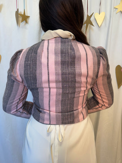 Vintage 1970's Cotton Candy Coquette Jacket