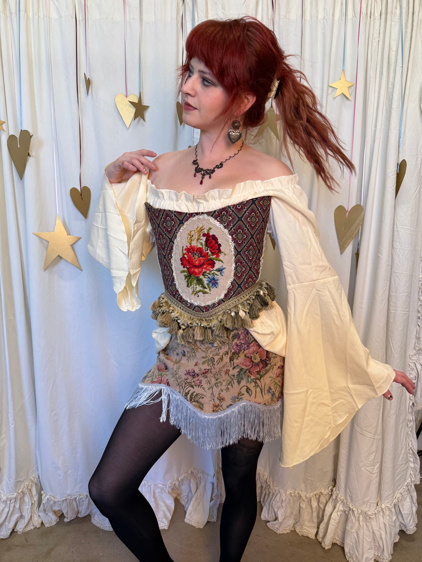 Handmade Rose Portal Corset