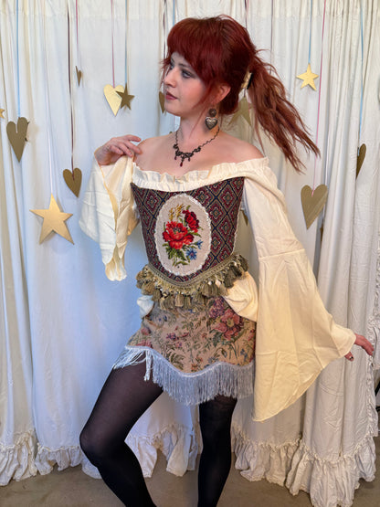 Handmade Rose Portal Corset