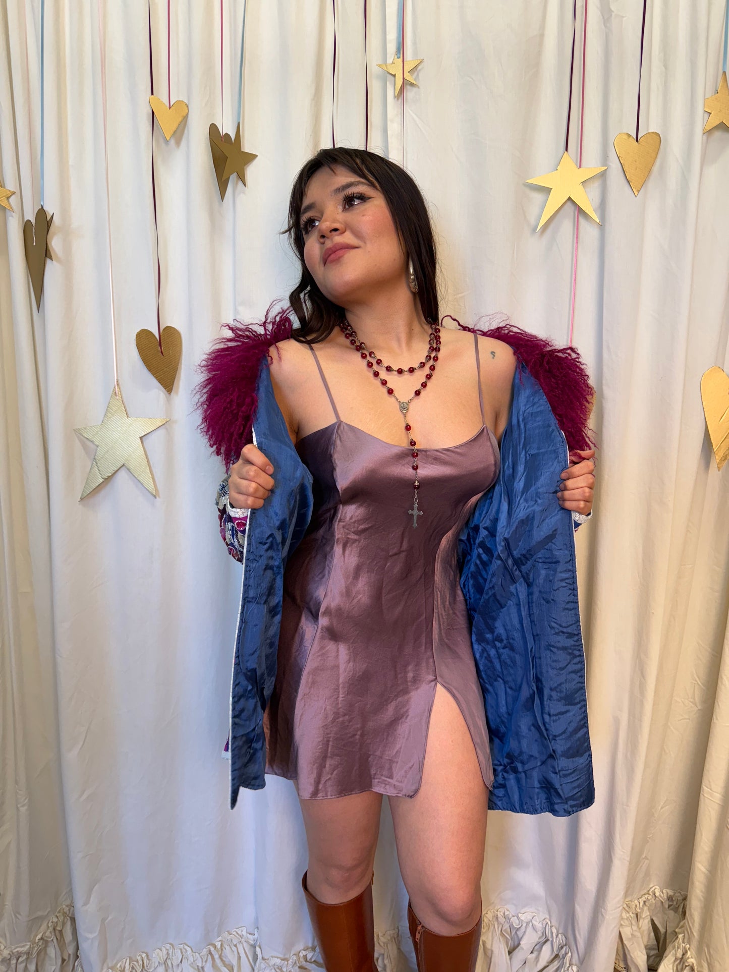 Vintage 1980's Polychromatic Lover Coat