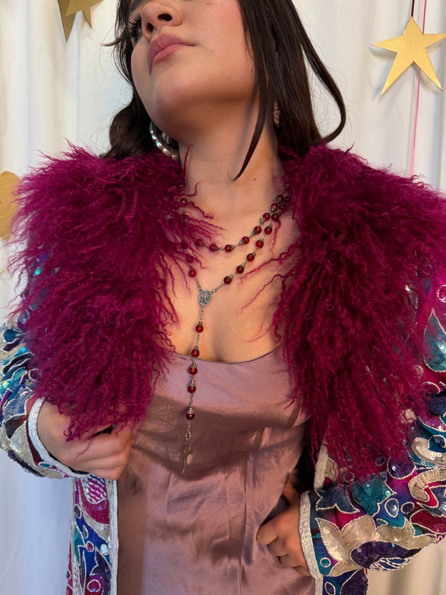 Vintage 1980's Polychromatic Lover Coat