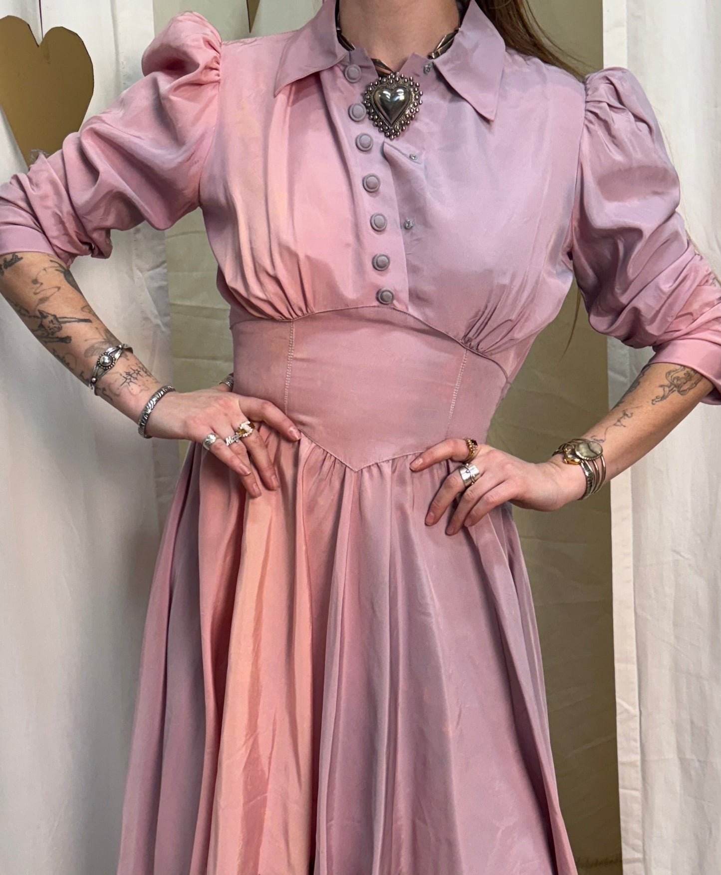 Edwardian Up-Cycled Dress by Machine Clothing Co.