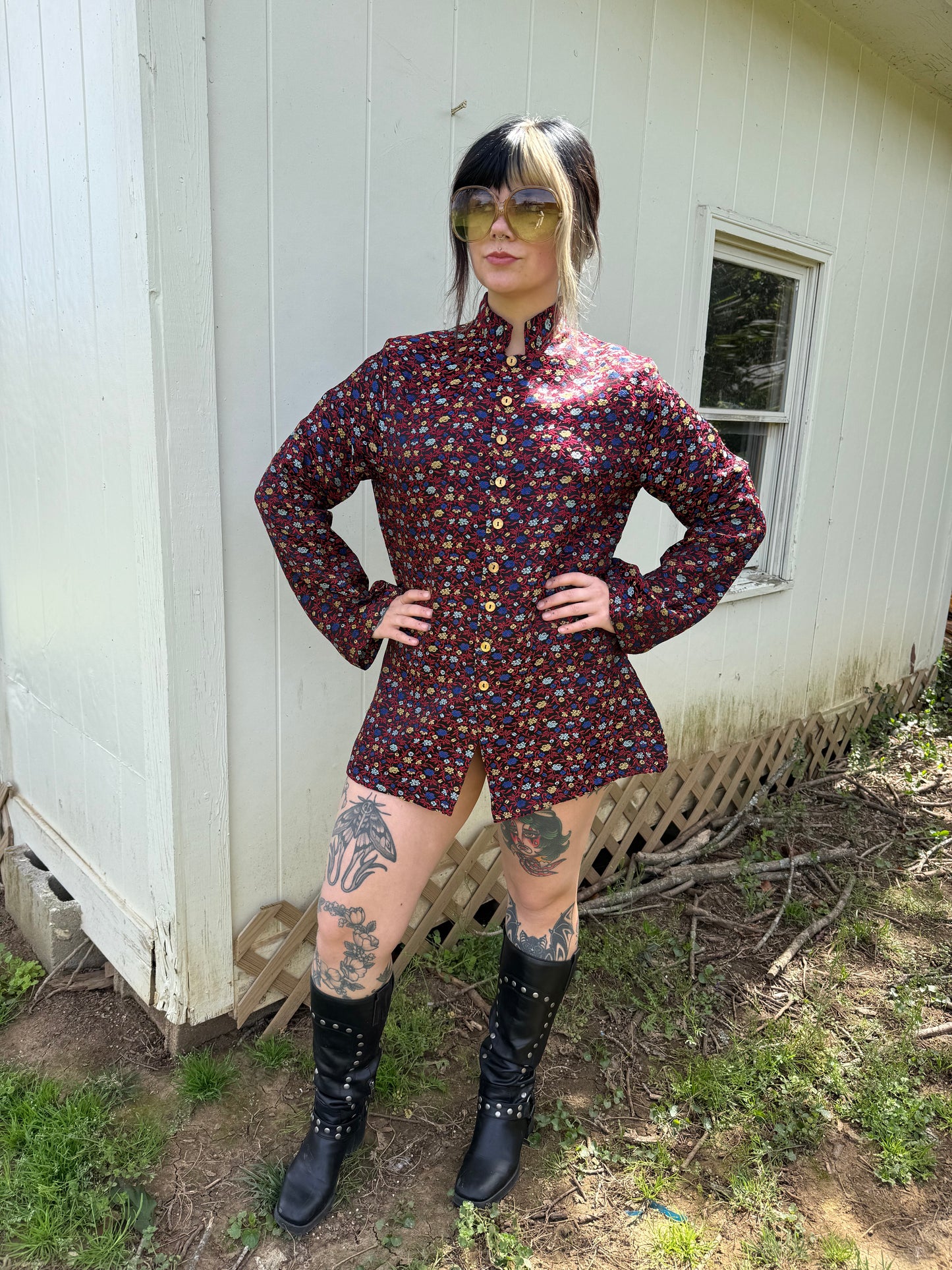 Vintage 1990’s Floral Tapestry Jacket